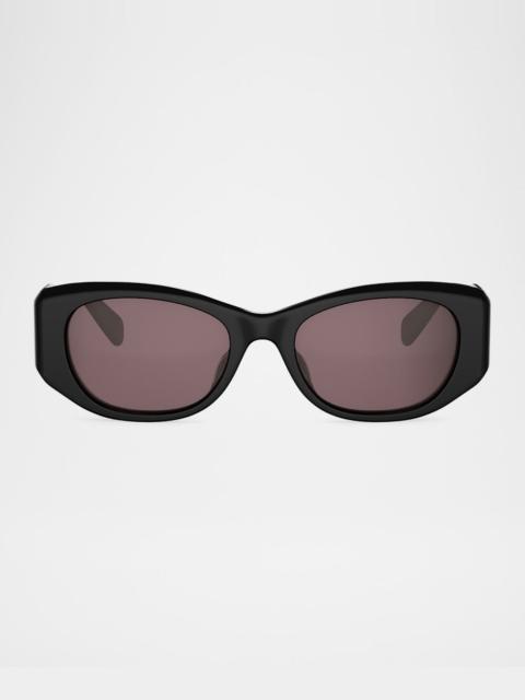 CELINE 3 Dots Acetate Rectangular Sunglasses