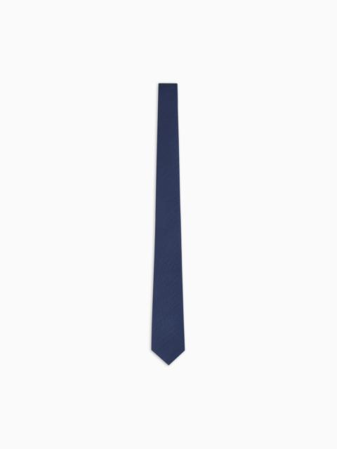 GIORGIO ARMANI VISCOSE AND SILK TIE