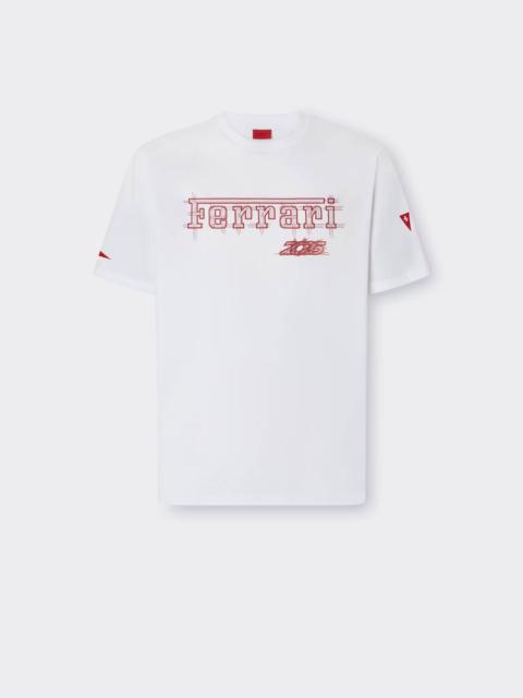 Ferrari Ferrari cotton T-shirt for the 2026 Monaco Grand Prix