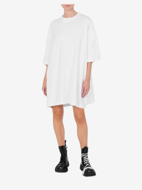 Moschino COTTON INTERLOCK DRESS M EMBROIDERY
