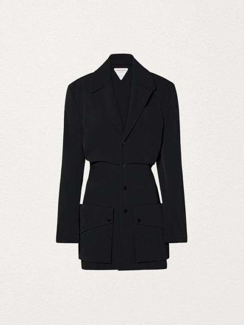 Bottega Veneta Navy Knot Blazer