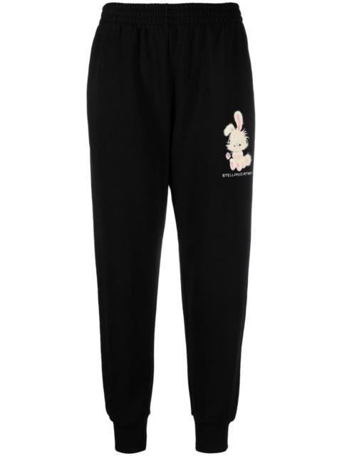 Stella McCartney graphic-print tapered track pants