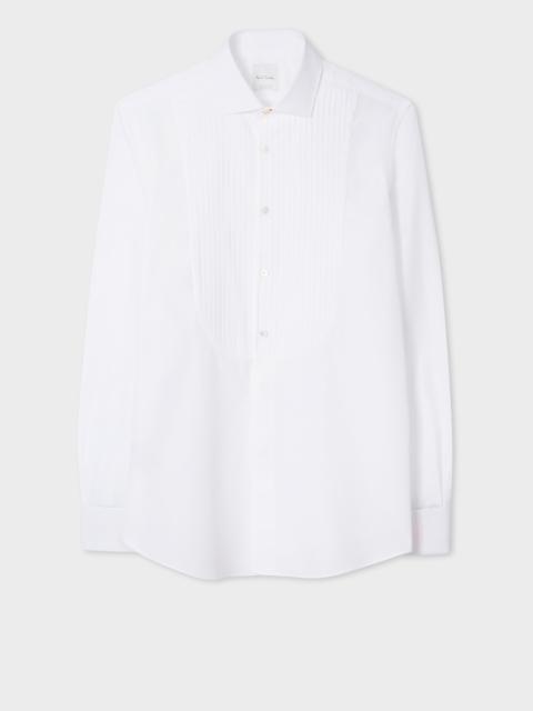 Paul Smith Pleated-Bib Double-Cuff Evening Shirt