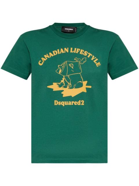 DSQUARED2 printed T-shirt