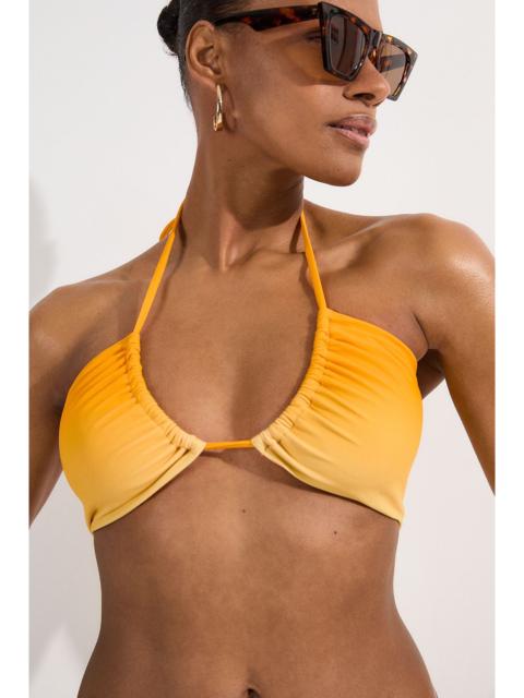 KAREN MILLEN Slinky Ombre Halter Neck Bikini Top
