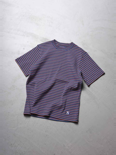sacai Stripe Cotton Rib T-Shirt