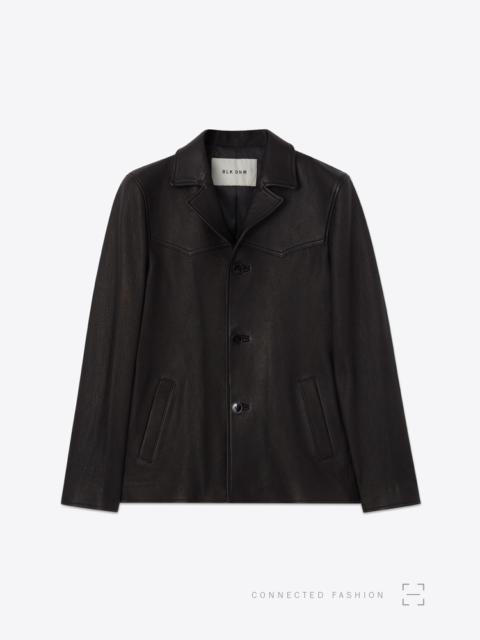 BLK DNM LEATHER JACKET 75 BLACK