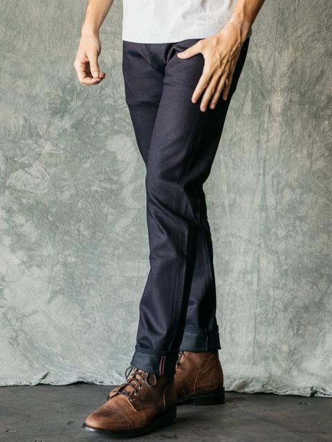HIROSHI KATO The Scissors Slim tapered - Indigo Black Raw 10.5oz Selvedge