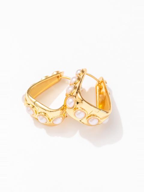 For Love & Lemons Daisy Mae Hoop Earrings