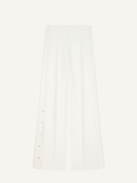 courrèges SNAP TWILL FLARE PANTS