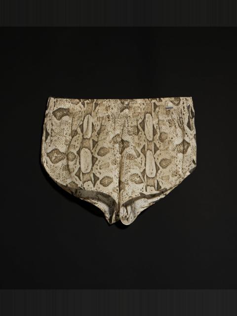 GUCCI Printed silk shorts