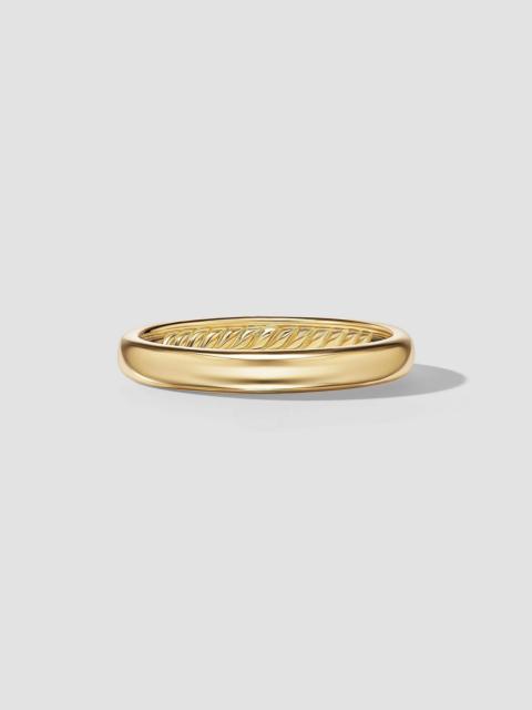 DAVID YURMAN Men's DY Classic Band in 18k Gold - Yellow Gold