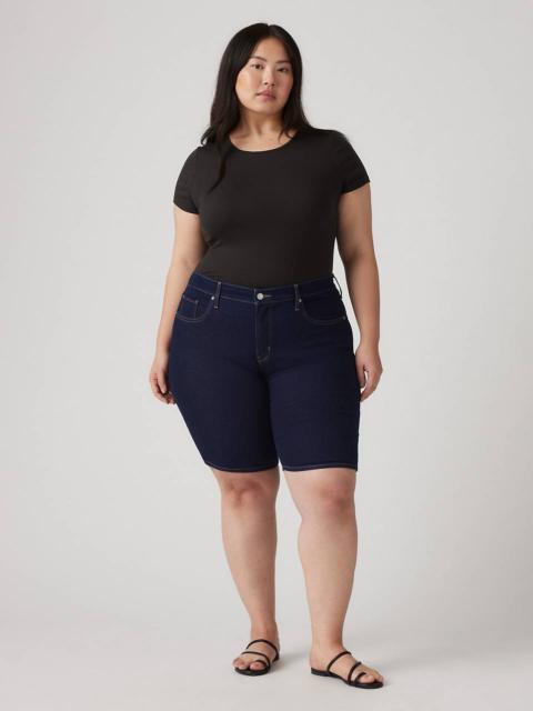 Levi's SHAPING BERMUDA WOMEN'S SHORTS (PLUS SIZE)