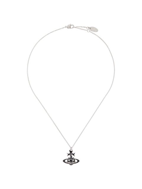 Vivienne Westwood Ribbon Bas Relief Pendant Necklace