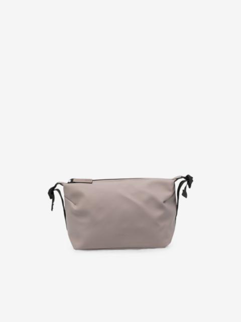 RAINS logo-detail zip-fastening wash bag