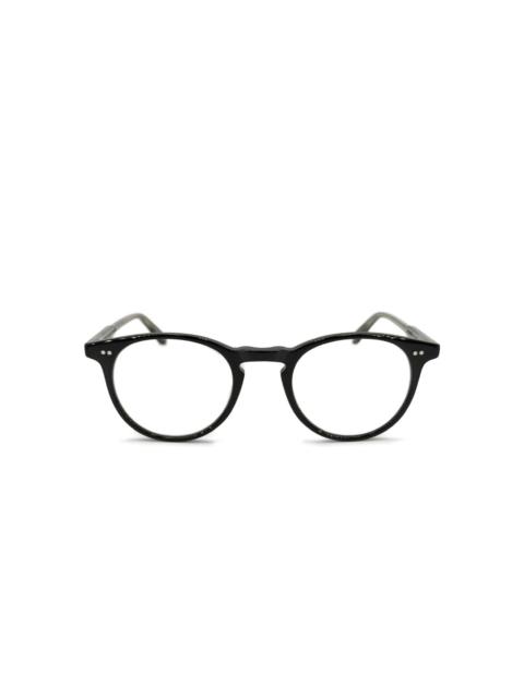 Garrett Leight round-frame glasses