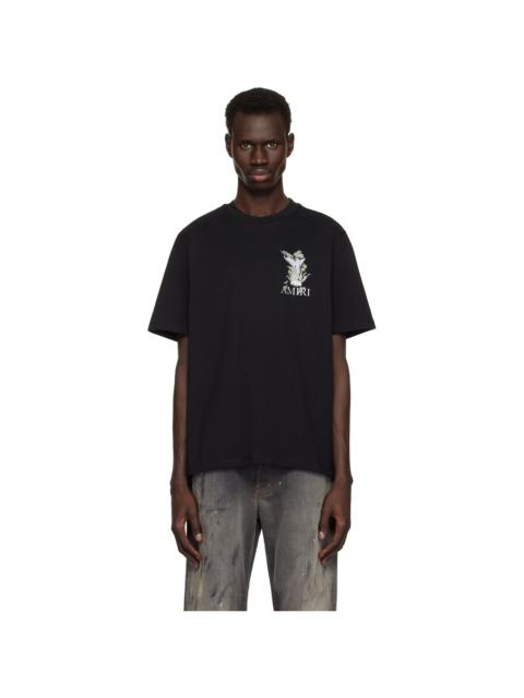 AMIRI Black 'Amiri' Garden T-shirt