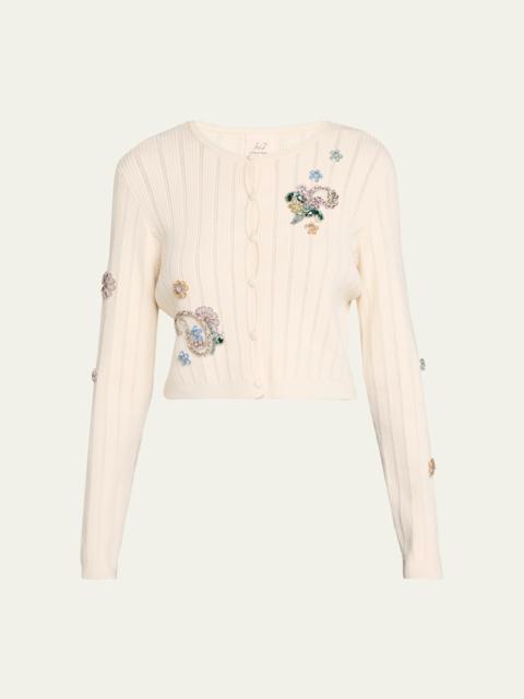 Cinq à Sept Allison Embellished Cardigan