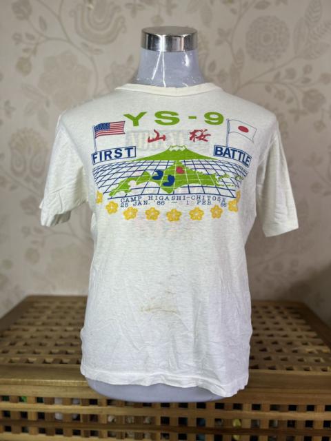 Other Designers Vintage - USA Japan First Battle YS-9 Camp Higashi Chitose 1986
