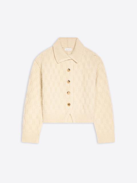 Dries Van Noten TEXTURED WOOL CARDIGAN