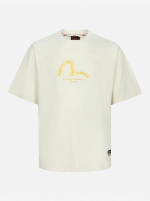 EVISU LOGO AND KOINOBORI PRINT RELAX FIT T-SHIRT