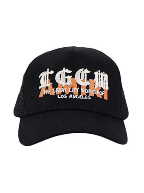 AMIRI AMIRI T.G.C.W. Trucker Hat Black