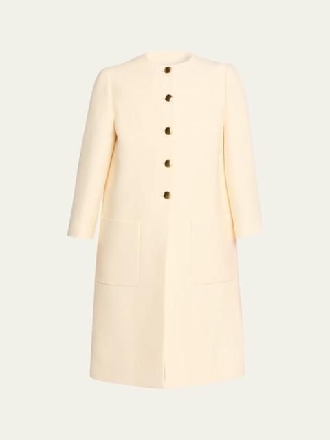 Loro Piana Aaron Single-Breasted Coat