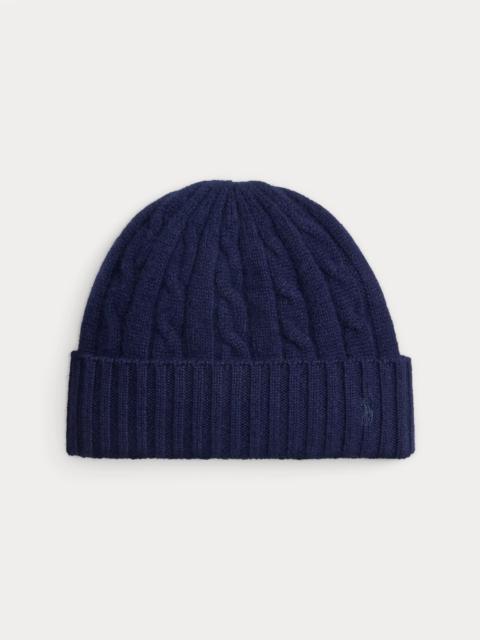 Polo Ralph Lauren Cable-Knit Cashmere Beanie
