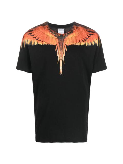 Marcelo Burlon County Of Milan Wings-print cotton T-shirt