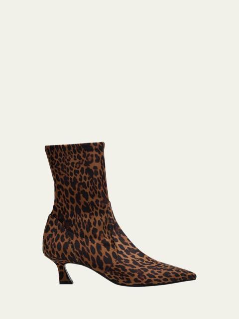 50mm Vinnie Leopard Stretch Booties