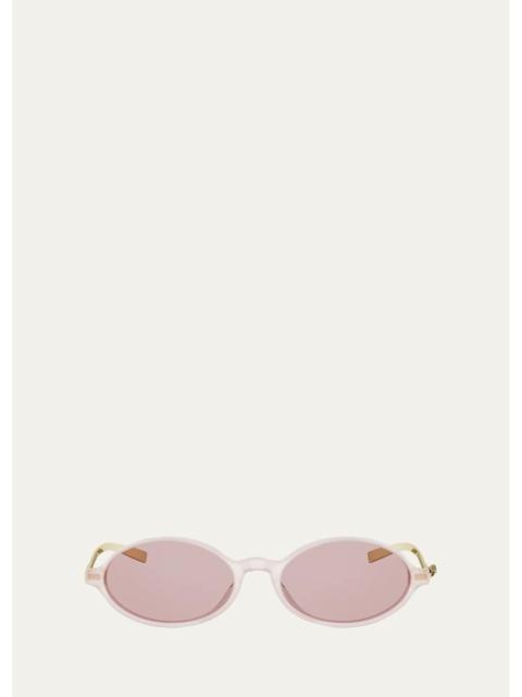 Dior Bow R2I 53MM Oval Sunglasses