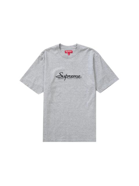 Supreme Supreme Contact S/S Top Heather Grey
