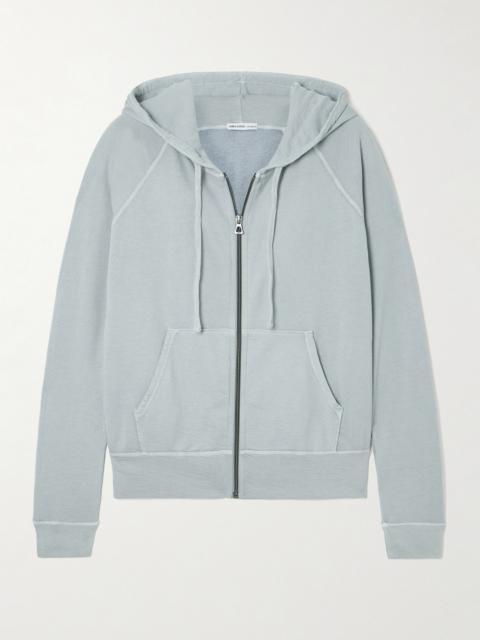 JAMES PERSE Vintage French Cotton-terry Hoodie