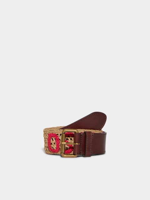 DSQUARED2 CROISETTE BELT