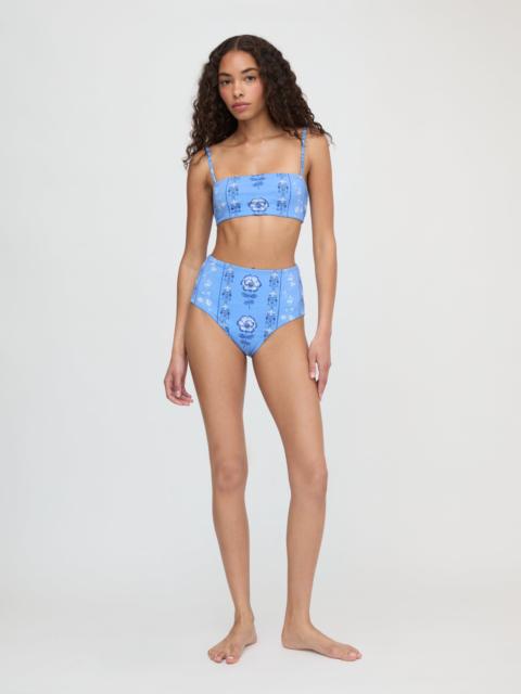Hill House Home The Juno Bikini Set - Blue Arcadia Border