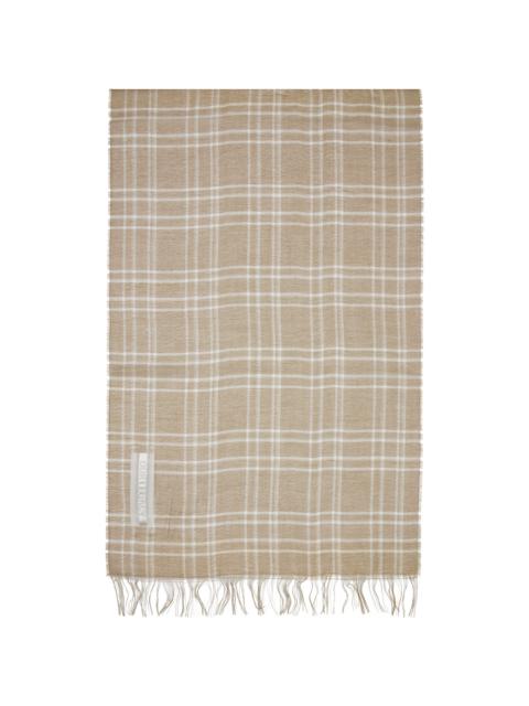 Our Legacy Brown Cottage Scarf