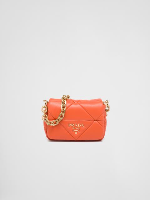 Prada Prada System nappa patchwork shoulder bag