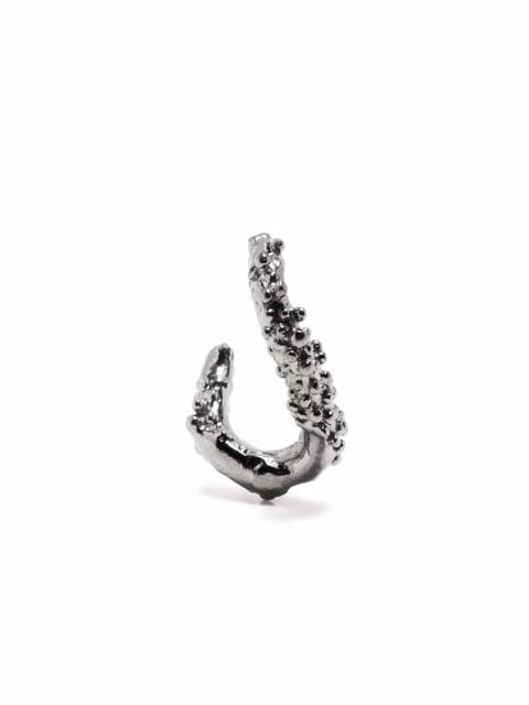 ALIGHIERI The Rocky Terrain hoop earring