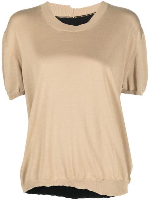 UMA WANG round-neck knit top