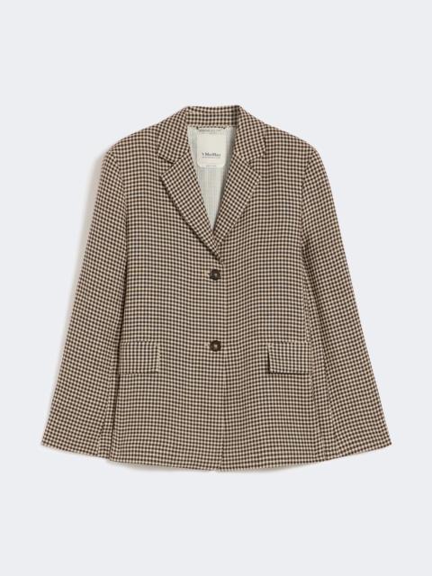 Max Mara GITA Linen twill jacket - BEIGE