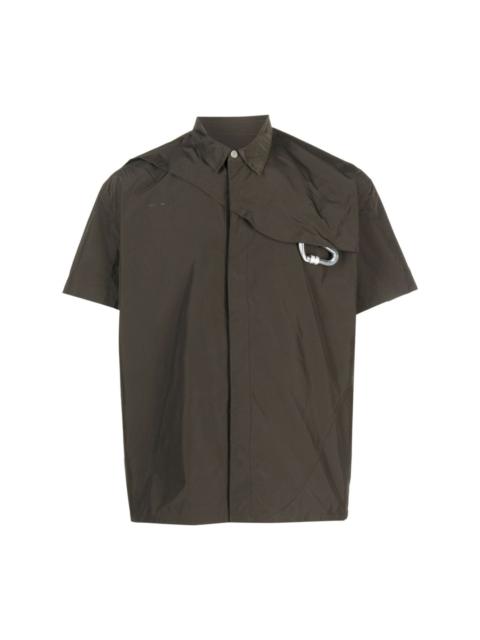 HELIOT EMIL™ carabiner-detail short-sleeve shirt