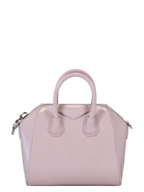 Givenchy Mini Antigona Bag - Patent Orchid Purple