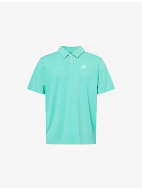 malbon Fairway Woven Polo T-Shirt
