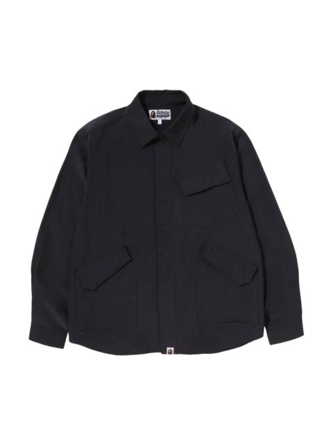 BAPE Relaxed Fit Army Shirt 'Charcoal'