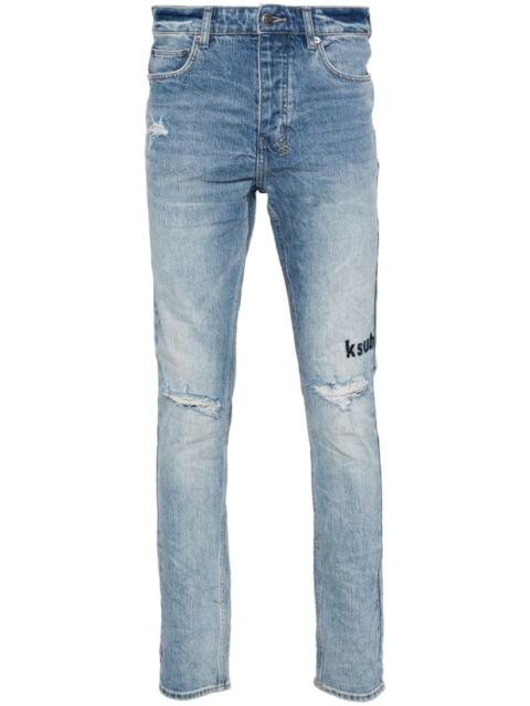 Chitch Self-Repair tapered jeans