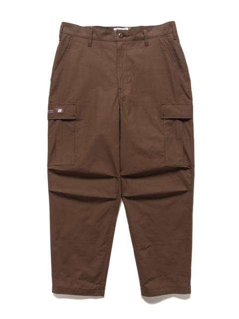 WTAPS MILT9601 / Trousers / Cotton. Ripstop. Identity Brown