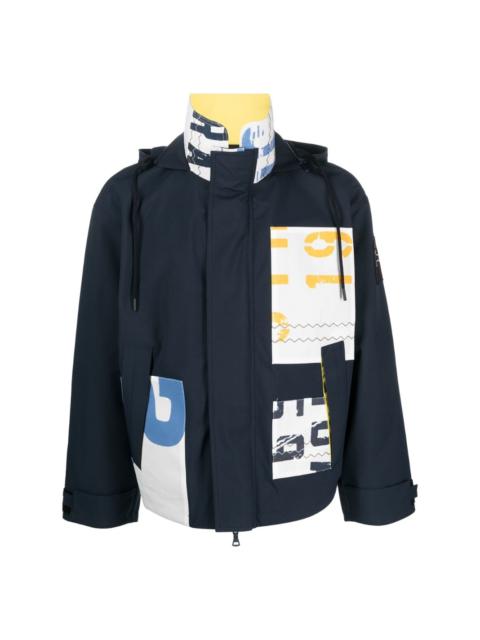 Sail the City Save the Sea patchwork jacket