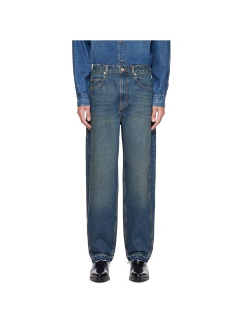 Isabel Marant Blue Jorian Jeans