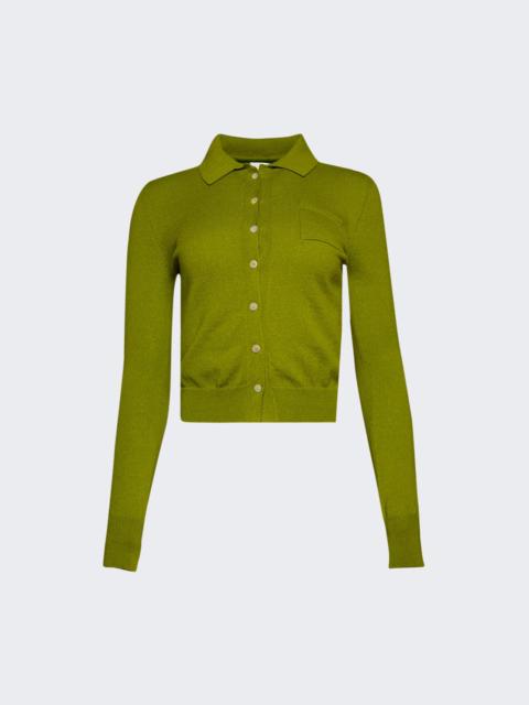 AMIYA Cardiganino In Cashmere Green