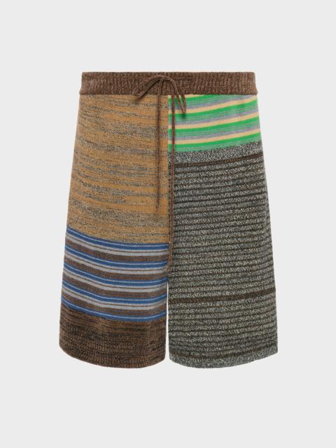 Maison Margiela Patchwork Knit Shorts